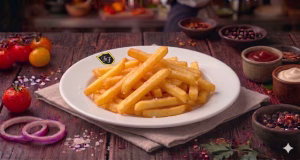 Cartofi Pai cu Cartofi prjii n Pai, Sos ketchup maionez